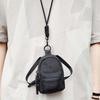 Square Oxford Cloth Mini Wallet Zipper Bag Small Card Holder Hanging Neck Coin Purse  Cycling