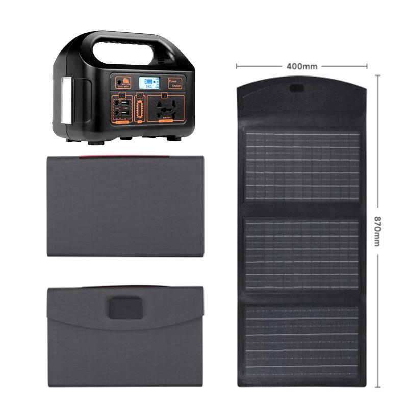150W Outdoor Portable Inverter Household Emergency Mobile Charging Equipment Solar Camping Energy Storage Power Supply