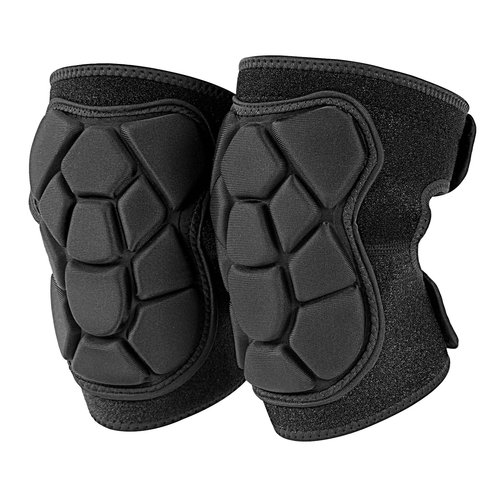

OTraki Work Knee Pads with Velcro 2cm Easy to Soft Knee Pads for and Other Set for Both Knees Closure, Thick, Flexible, Breathable, Wear, Non-Slip,