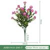 Artificial Flower Bouquet for Weddings, Home, Hotel, Indoor Decoration, Wall Arrangements, and Photo Props.