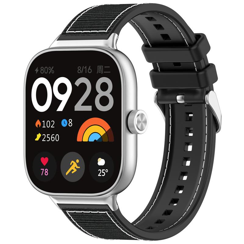 Loop Nylon Strap For Redmi Watch4 Strap Bracelet Silicone Watchband for Xiaomi Band 9pro 8 Pro