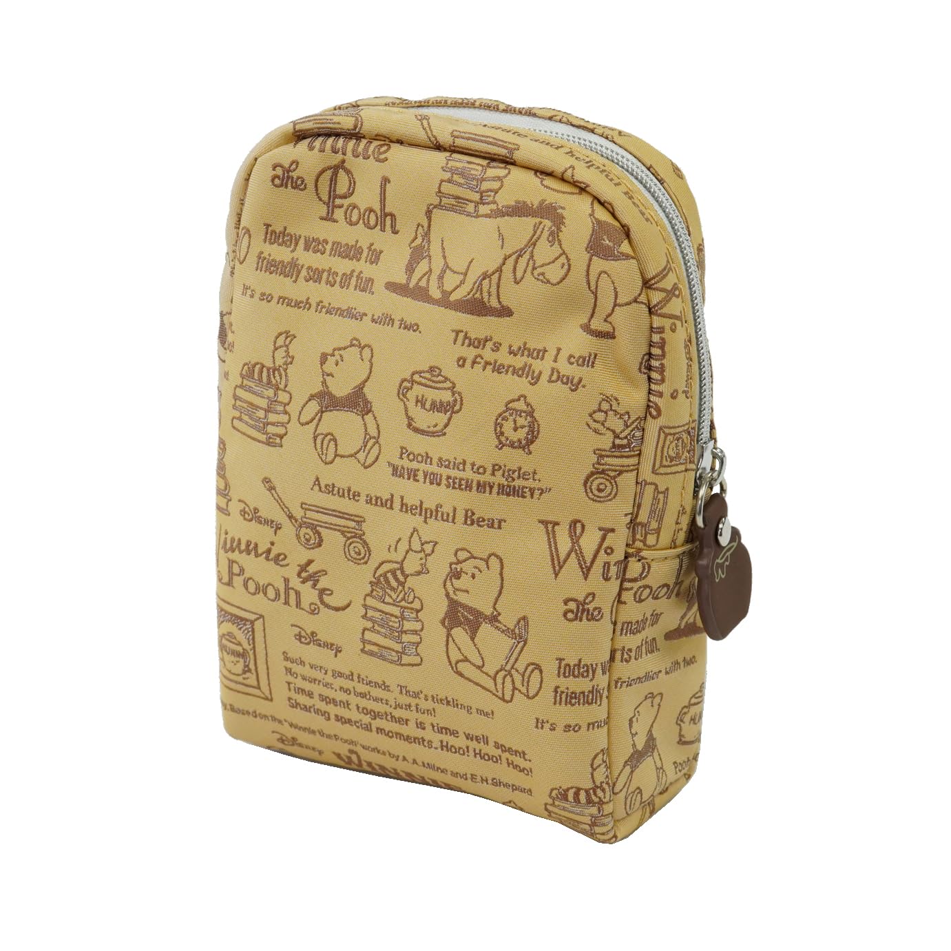

Disney Cosmetic Pouch (Winnie the Pooh Calligraphy Pattern)