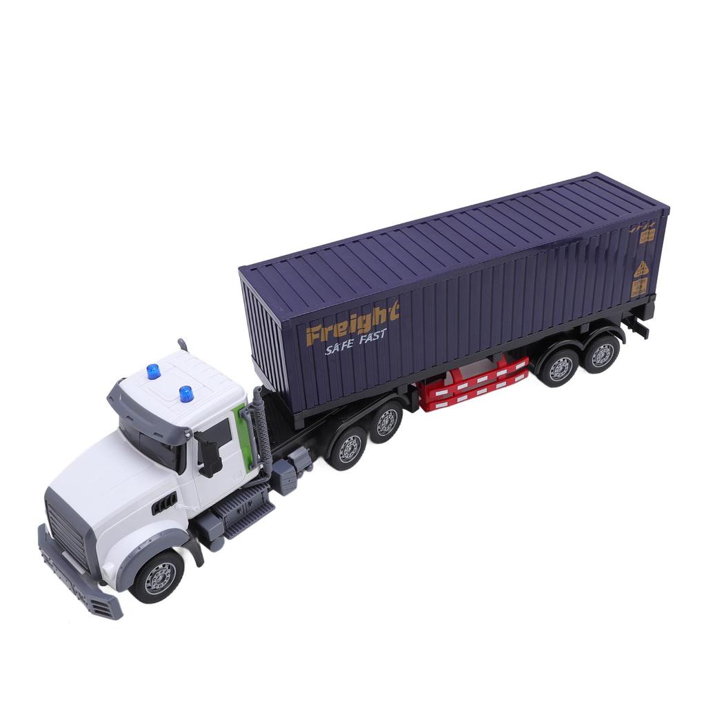 Electric Remote Control Container Transport Truck Double Layer Transport Vehicle Simulation Toy
