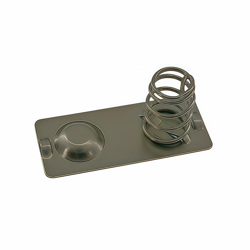 Universal No. 7 AAA Battery Bridge Riveted Spring Contact Sheet for Positive & Negative Poles