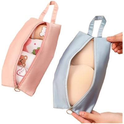 Canvas Storage Bag with Waterproof Feature and Smooth Metal Zipper To Keep Underwear and Socks Secure During Travel
