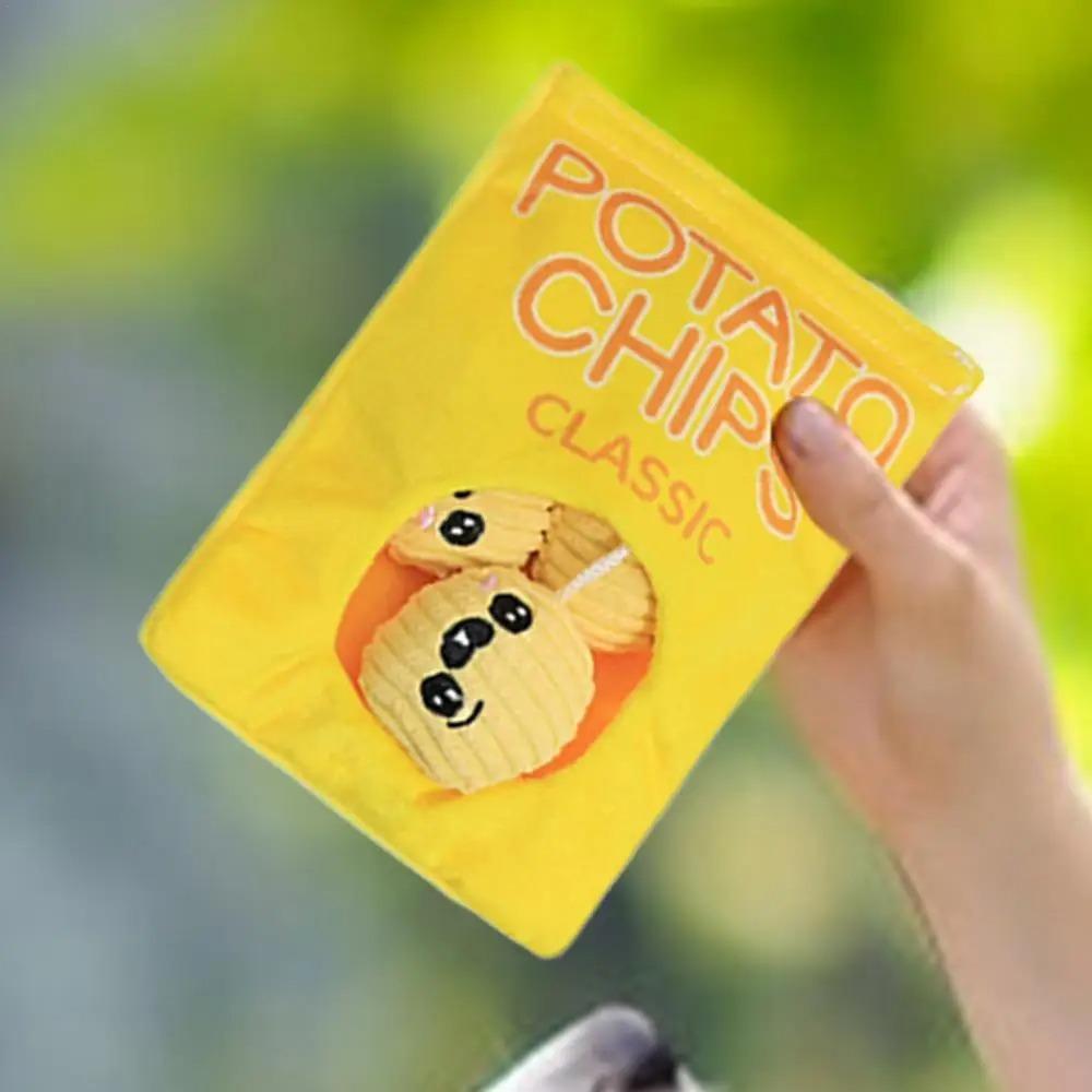 Snacks Candy Potatoes Dog Crisps Toys Funny Interactive Toys Creative Pet Chew Toy Reduce Boredom