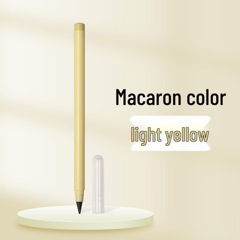 Black Tech Eternal Pencil: No Sharpening, No Ink, Break-Resistant Lead, Posture-Correcting Drawing Tool