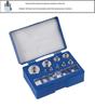 M2 Chrome Plated Calibration Weights Set for Electronic Scales: 5kg, 2kg, 1kg, 500g, 200g, 100g