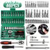 2026 New 46-piece Auto Repair Combination Ratchet Wrench Auto Maintenance Vehicle-mounted Socket Repair Set Tool Box