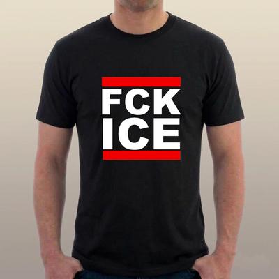 FCK ICE T-shirt DONALD J TRUMP President Protest Parody Tee by Sillytees