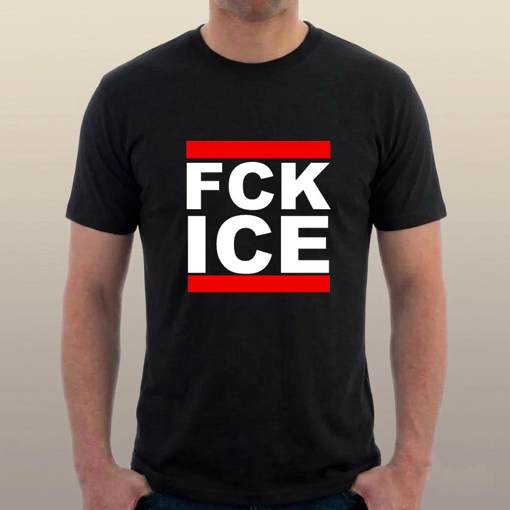 FCK ICE T-shirt DONALD J TRUMP President Protest Parody Tee by Sillytees XL