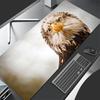 Gaming Mouse Pad Majestic Golden Eagle Office Desk Cushion Computer Accessories Keyboard Table Mat X Mousepad Laptop Cushion