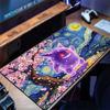 Mouse Pad Pokemon Pikachu Gengar Cherry Blossom PC Computer Gamer Rug Gaming Accessories Mousepad Keyboard Desk Mat Carpet