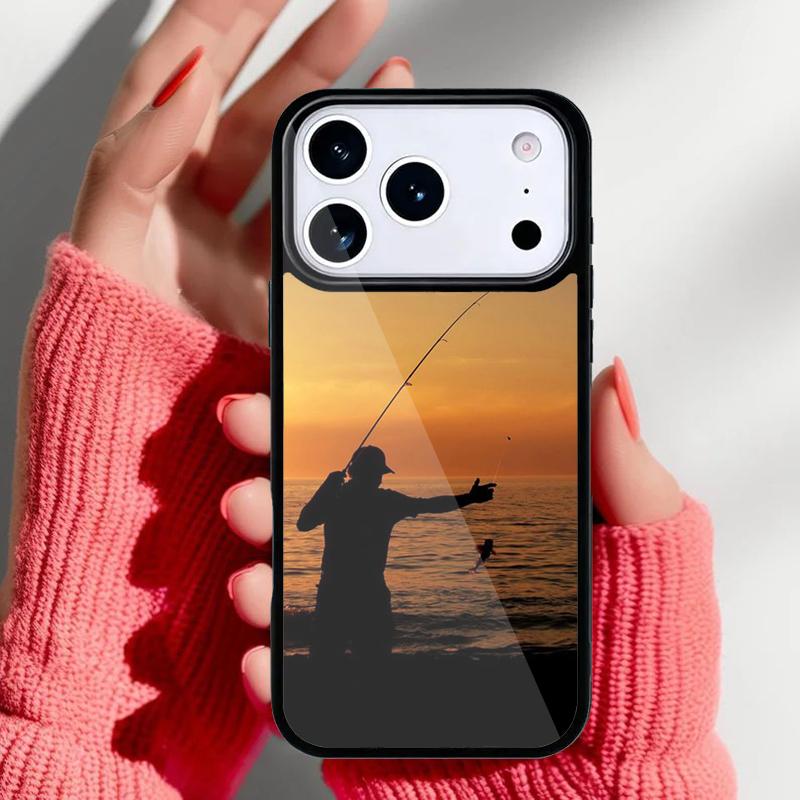 CARP FISHING RODS soft Phone Case for iPhone 17 16 15 14 13 Pro Max Back Cover for 12 11 Pro Coque