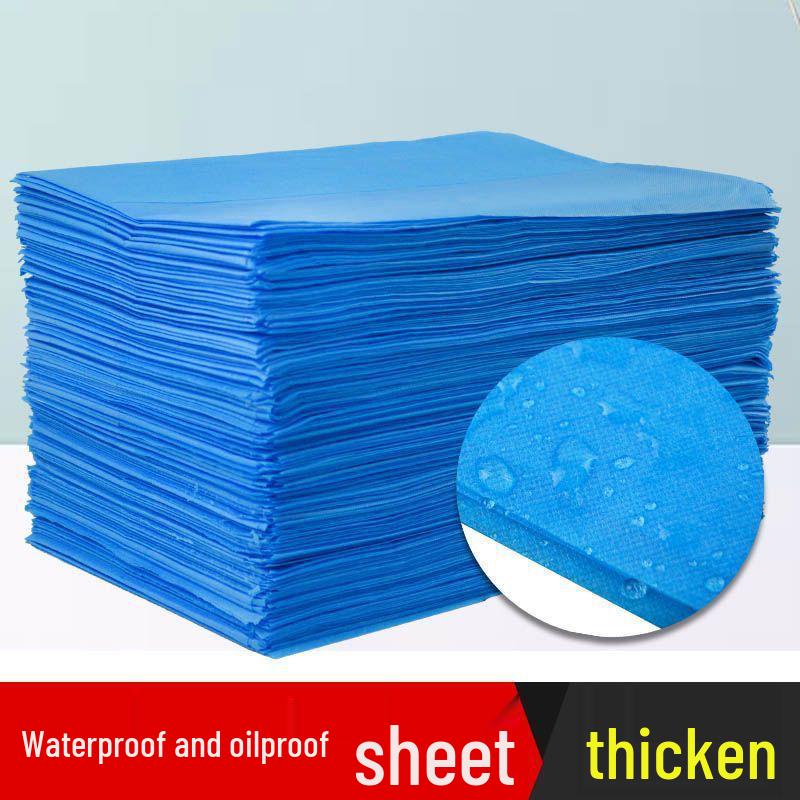 Waterproof Oil-Proof Thickened Non-Woven Disposable Massage Bed Sheets 100-Count