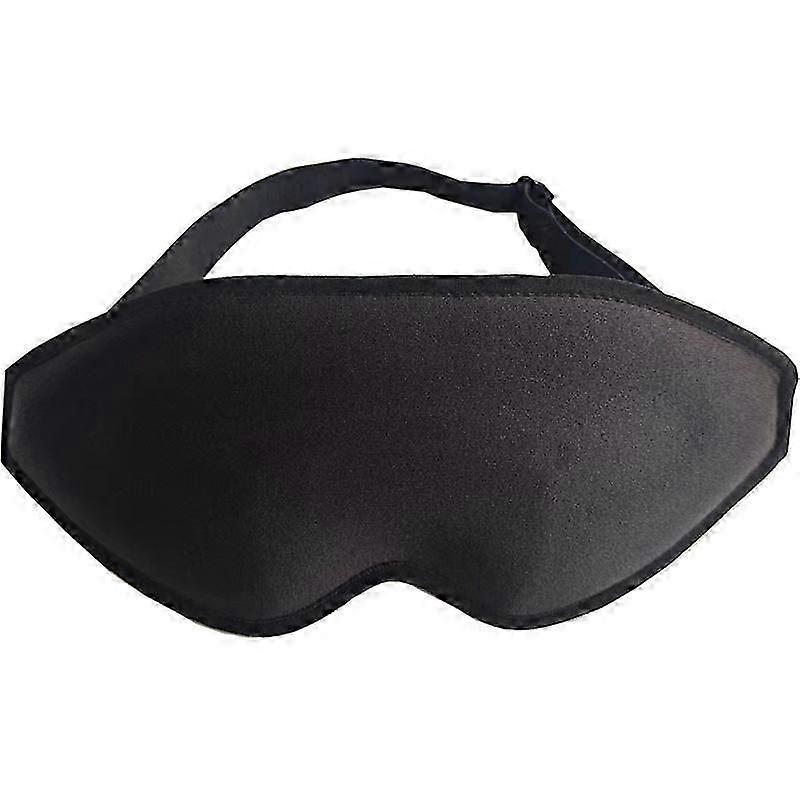 Schlafmaske für Männer und Frauen, 3D-Seitenschläfer-Augenmaske, 100 % Verdunkelungs-Augenmaske zum Schlafen mit verstellbarem Band Yoga