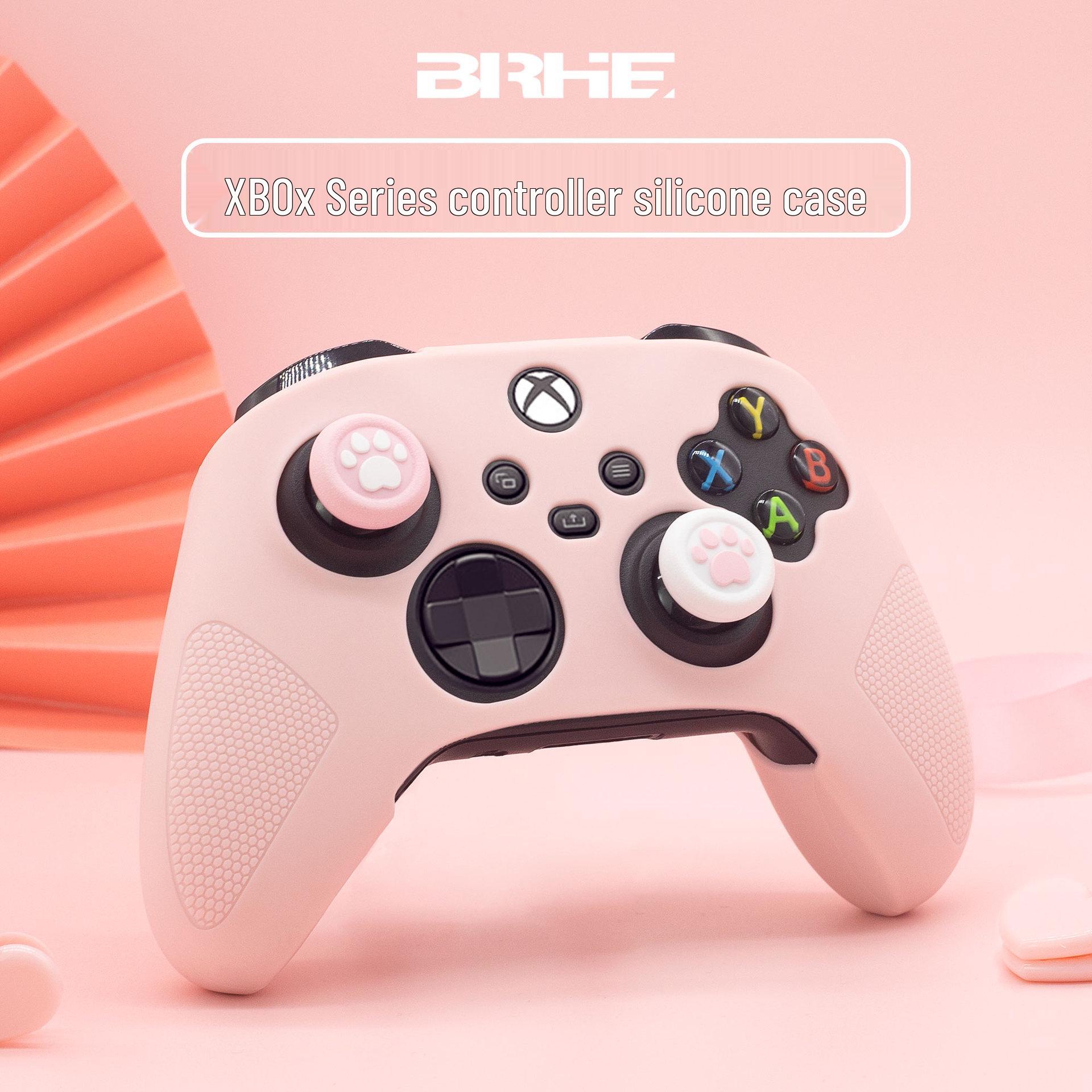 

Силиконовый чехол для контроллера Xbox - Series One в нежно-розовом цвете