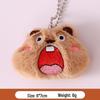 Adorable Plush Bear & Rabbit Brooch Keychain for Kids & Women - Cute Bag or Pin Accessory