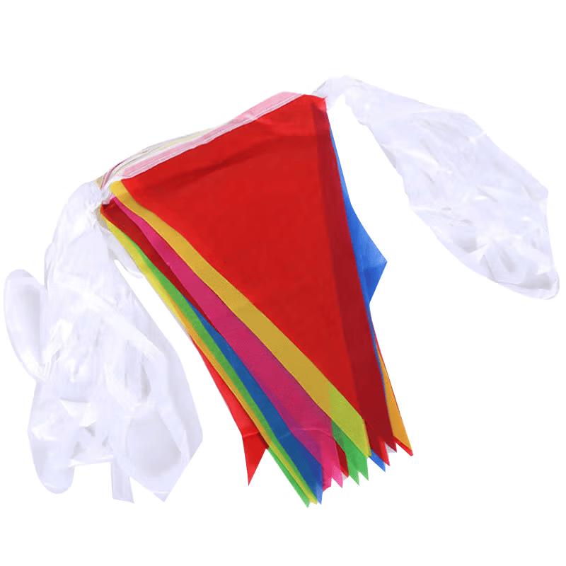 Haosike Pu Triangular String Warning Flags