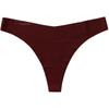 Perizoma monopezzo senza cuciture a vita bassa in seta ghiacciata intimo sexy sportivo europeo e americano comodo traspirante ad asciugatura rapida perizoma