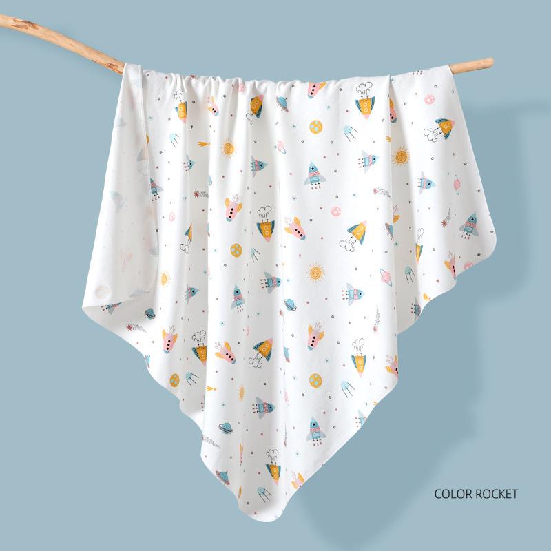 Newborn Baby Wrapping Delivery Room Wrapping Cloth Cotton Spring and Autumn Baby Hugging Quilt Wrapping Swaddling Anti-startle