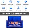 ELM327 2026 OBD2 Code Reader Car Diagnostic Scanner Vehicle Scanner Tool for Automotive Troubleshooting