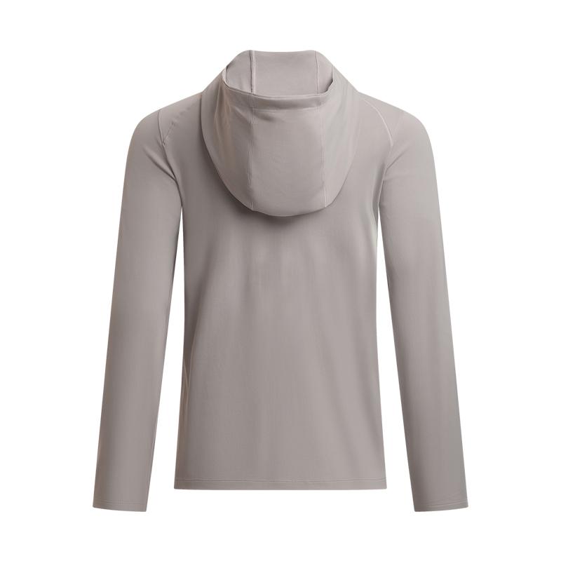 Under Armour Expanse SS25 Outdoor Sports Minimalist Hooded Jacket Women Jackets Dawn-Gray-Pink 1390060-009