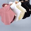 Women's Solid Color High Elastic Velvet Crew Neck Mock Collar Thermal Shirt with Mock Collar and Fuzzy Knit Winter Neck Protection