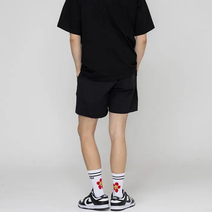 [UNISEX] Red Flower Smile Logo Socks 1 Pack_White