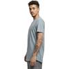 T-shirt Long Homme Urban Classics - Bleu - Coupe Standard - Manches Courtes