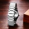Watch with Luminous Day Stainless Steel Business Quartz Versatile and Stylish Perfect for or Boyfriend Gifts Men's Calendar, Function, Display,