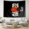 Custom Name Game Controller Print Tapestry, Backdrop, Easy Setup, Ideal for Bedroom, Office & Living Room, with Aesthetic Wall Hanging Decor.