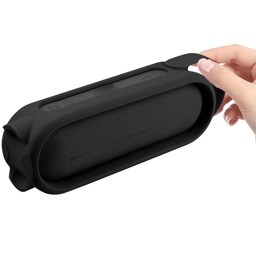 

Силиконовый чехол с ручкой, дорожный чехол, подставка, чехол для Beats Pill+ чёрный