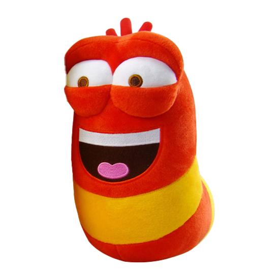 

Cartoon Inspired Plush Worm Toy Stuffed Worm Plushie Decoration Worm Shape 20cm красный