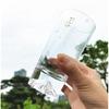 [Authentic] Tajima Glass Made In Japan Handmade Mt. Fuji Tumbler Glass, Sakura Kiriko, Wrapped In Sa