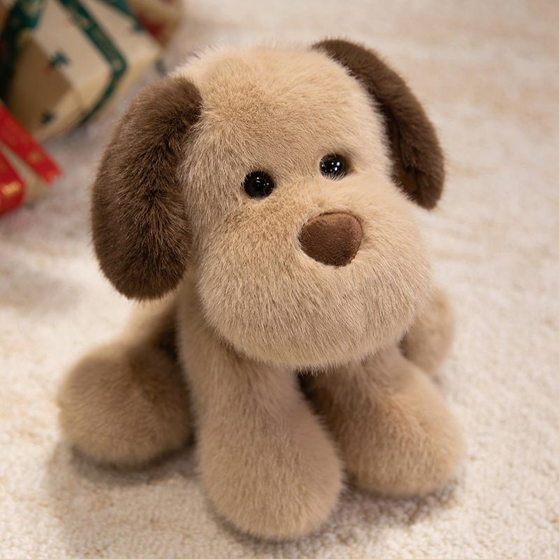 25/35cm Cartoon Soft Dog Stuffed Animal Pillow Cute Yellow White Brown Black Golden Stuffed Animal Home Decor Gift For Kids