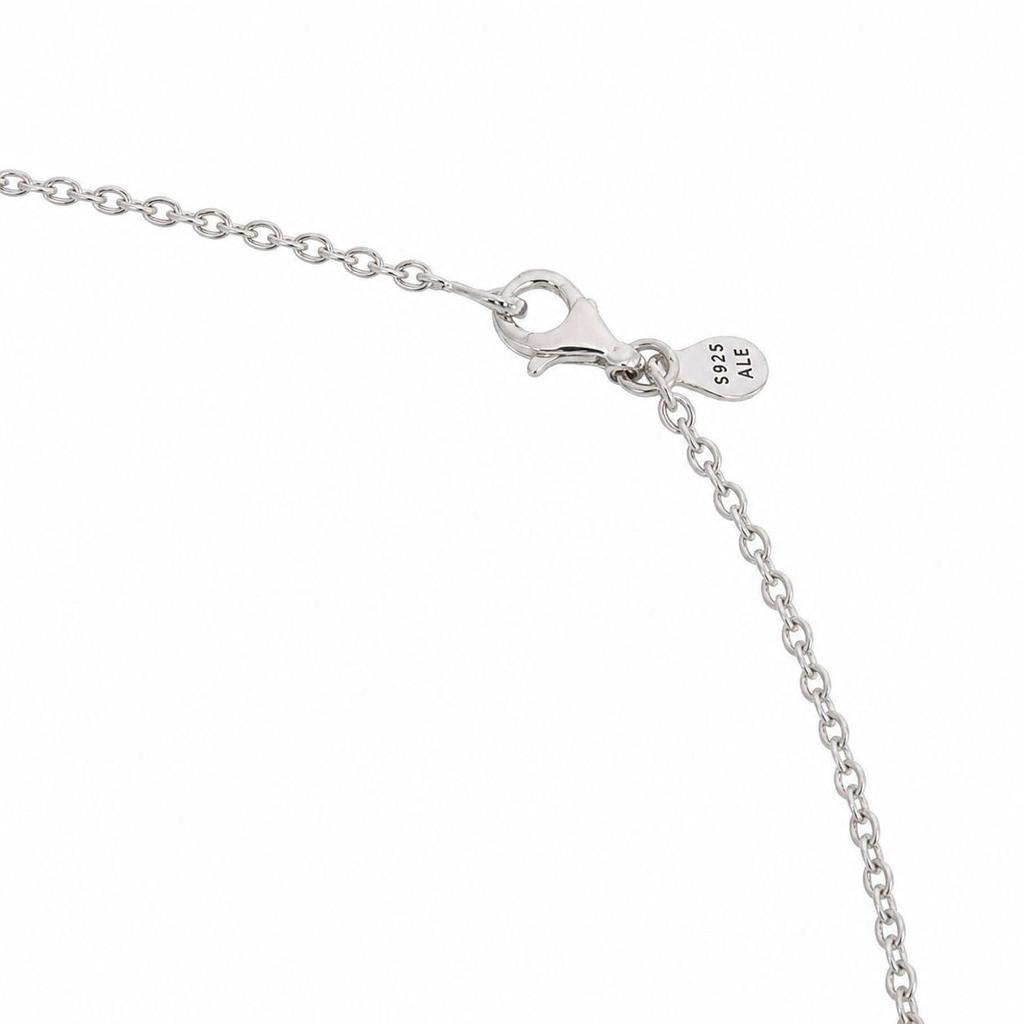 Used [Gift available] Pandora PANDORA Necklace Cable Chain Necklace Cable Chain Sterling Silver Women's Fashion Accessories Jewelry Popular Brand