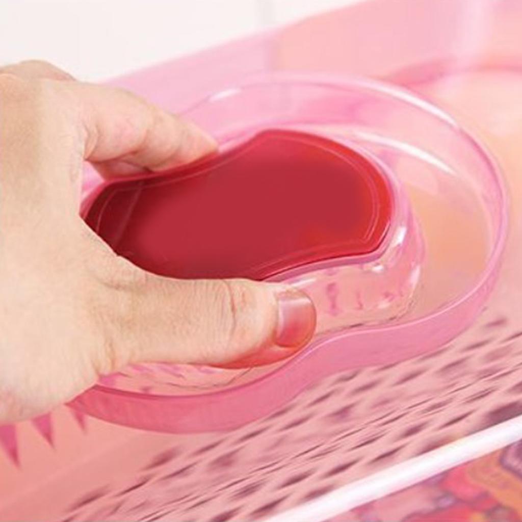 Double Layer Drainer Basket Thickened Plastic Large Capacity with Lid Washing Vegetable Baskets for Kitchen