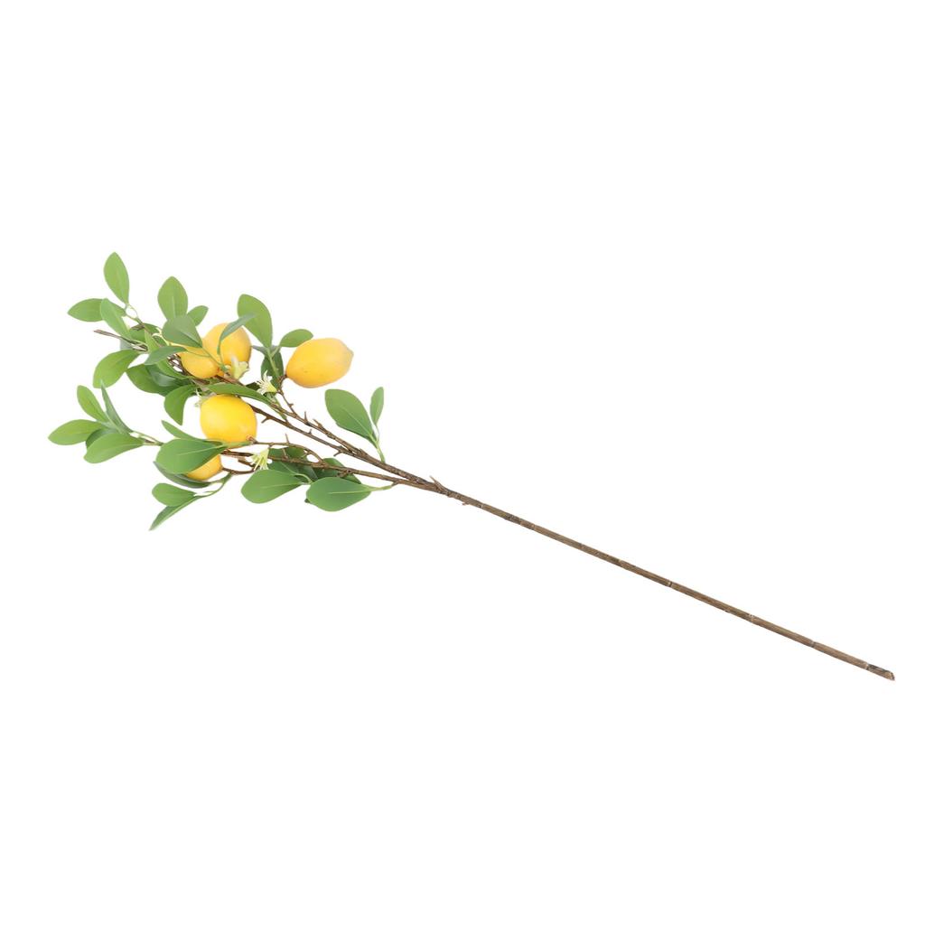 Artificial Lemon Branch with 6 Fruits Lemon Branch for Living Room