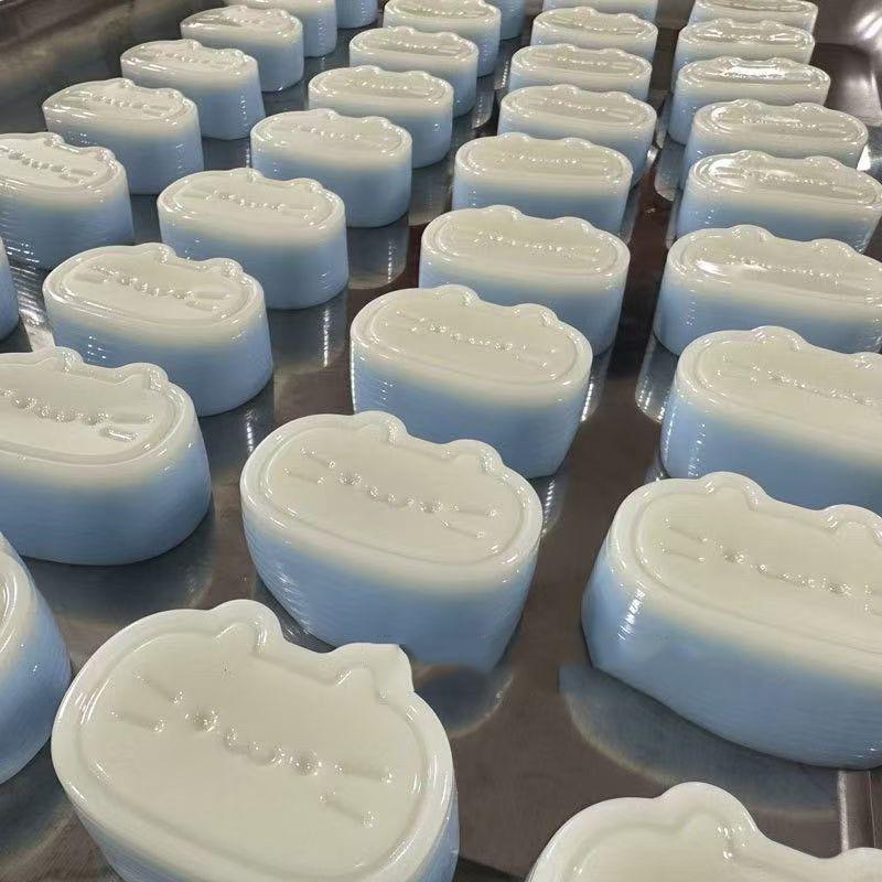 Pudding Cat Mochi Squishy Squeeze Stress Relief Toys For Kids Adult Cheese Kitty Stress Ball Vent Toys Soft Sensory Fidget Toys