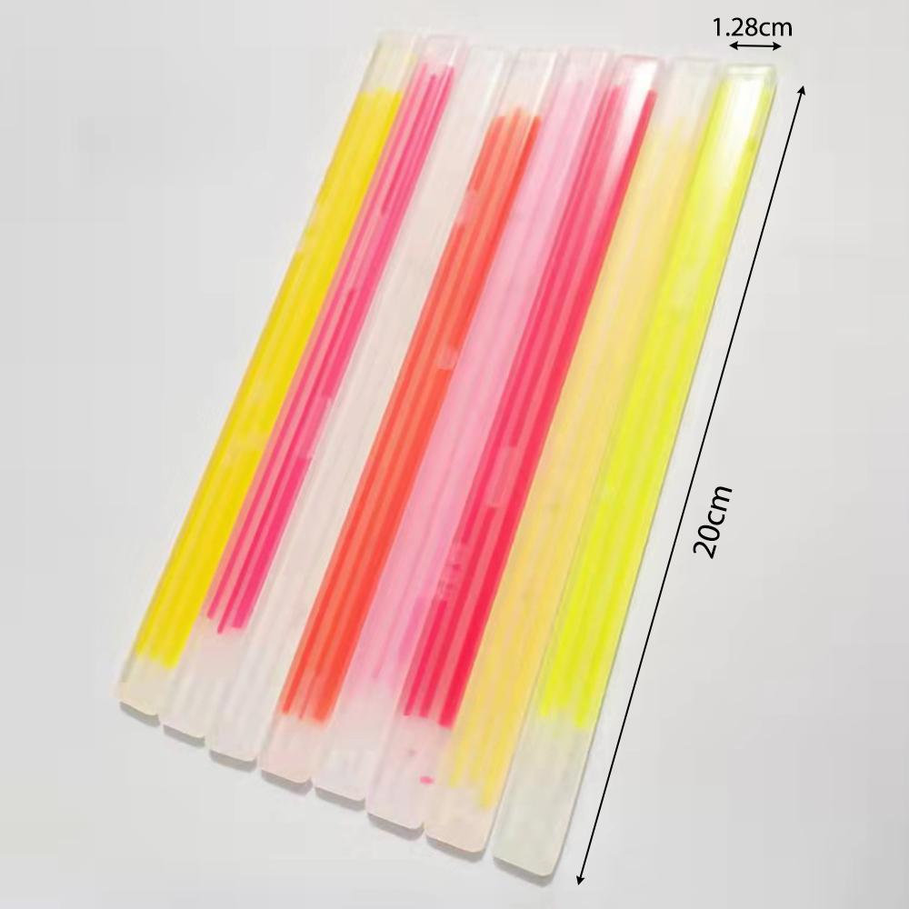 Plastic Luminous Wristband Shine Cuff Concert Support Bracelet Silicone Bracelet  Unisex