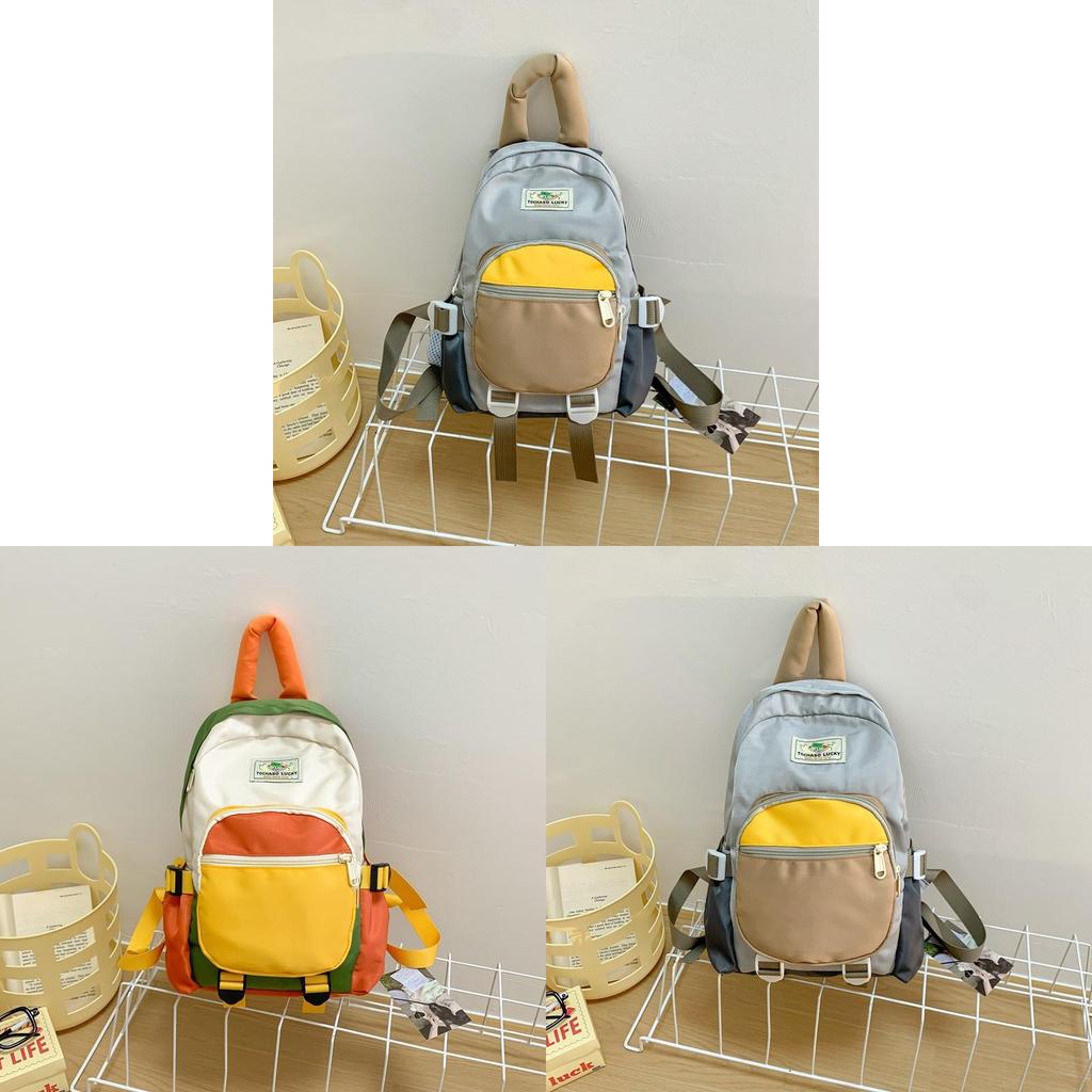 Stoffrucksack für Kinder mit atmungsaktiven Air-Cushion-Trägern für Schule und Reisen