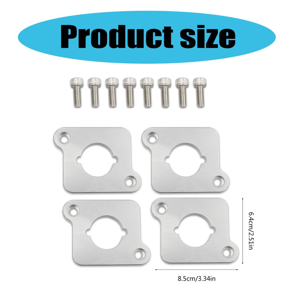 Coilpack Adapter Plates Replacement Aluminum Coilpack Plates for Jetta A4 A6 TT 1.8T to 2.0TFSI Automotive Accessories
