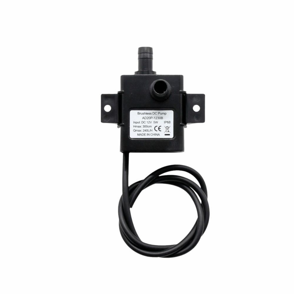 DC 12V Brushless Submersible Pump Mini Micro Water Pump Portable Centrifugal Water Pump