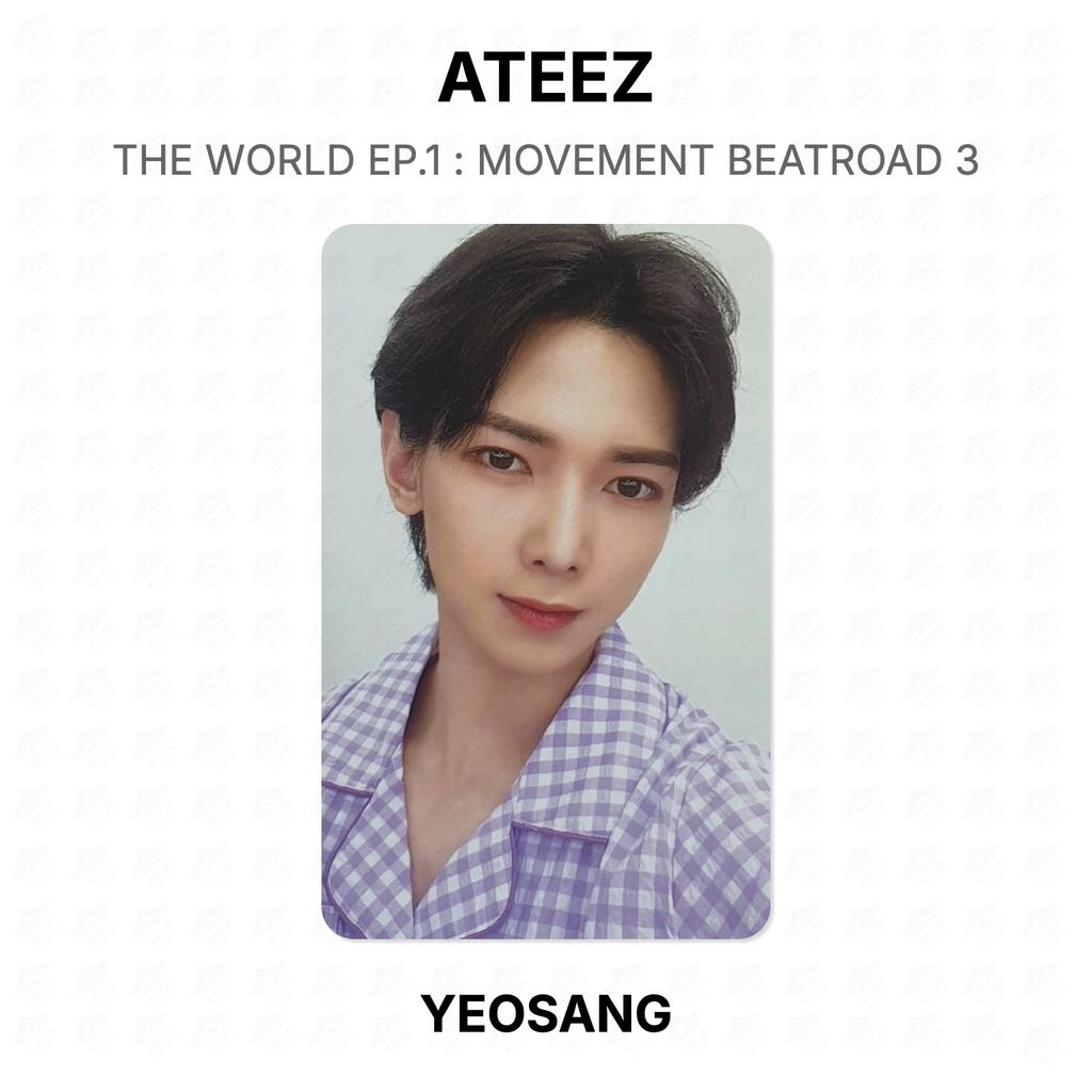 ATEEZ THE WORLD EP.1 : MOVEMENT BEATROAD 3 Official Photocard