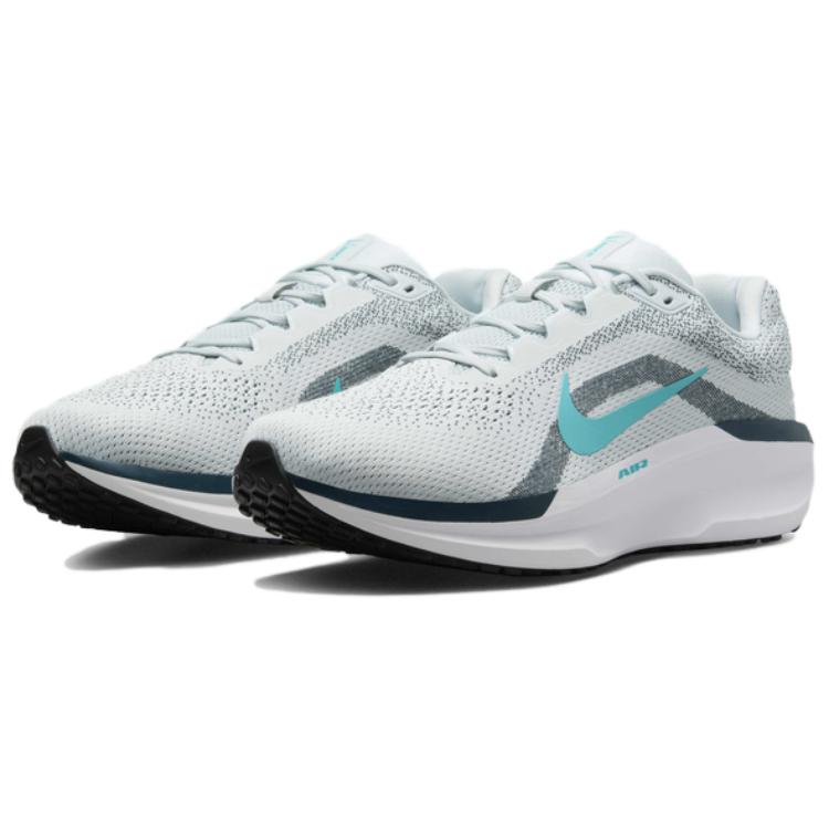 Nike Air Winflo 11 Extra Wide Pure Platinum Dusty Cactus Men Sneakers Grey Armory-Navy Photon-Dust FQ8937-004