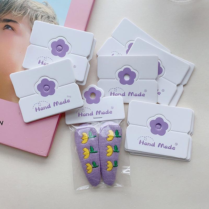 Korean Cute Children's Hair Accessories Packaging Card