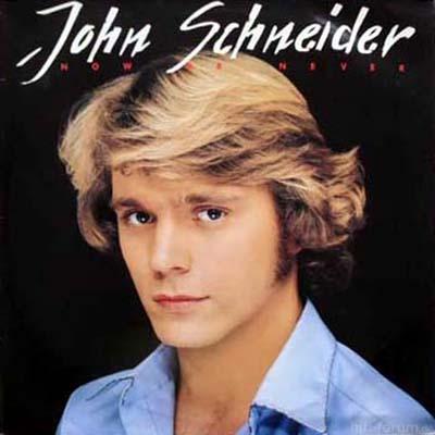 LP Record JOHN SCHNEIDER  Now Or Never AL37400 Scotti Bros. Re 1981 US Rock Used