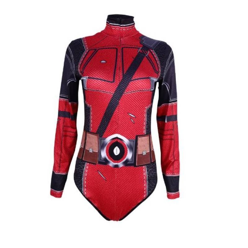 Cosplay Bodysuit 3d Printed Milk Silk For Superhero Costume Party