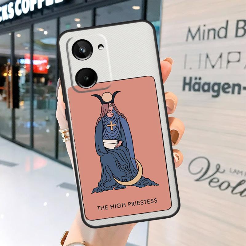 

Tarot Card Astrology Sun Moon Lover Case For Realme 15 14 13 12 11 Pro Plus GT6 GT7 Pro C55 C51 C35 C53 C61 C65 C67 C63 C71 C75 Realme 11 Pro